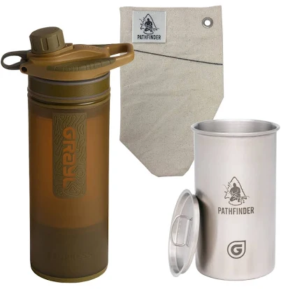 Grayl GeoPress + Pathfinder Complete Water Filtration Kit