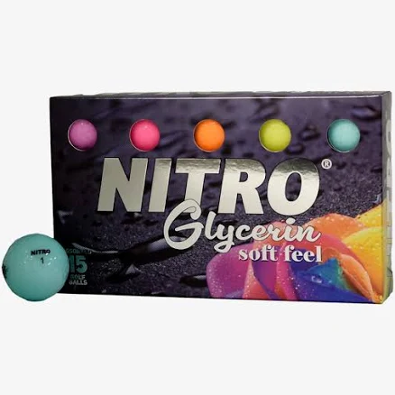 Nitro Glycerin Golf Balls 15-Pack