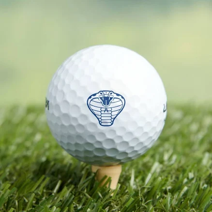 Cobra Snake Blue Illustration Golf Balls