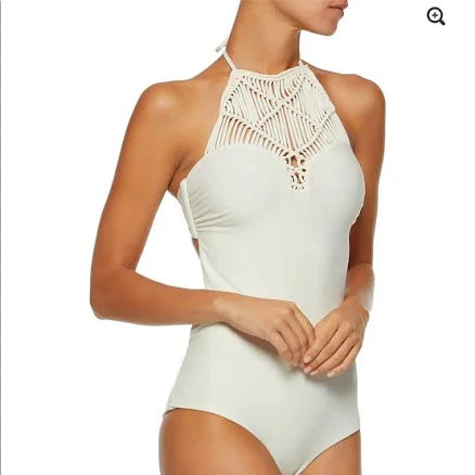 Mikoh Swim Mikoh Moorea White One Piece Swimsuit