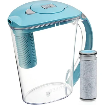 10 Cup Water Filter Pitcher With Stream Filter