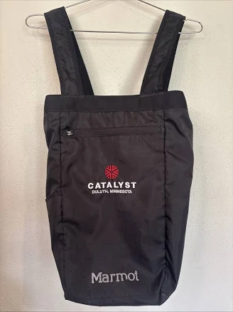 Marmot Urban Hauler Catalyst Duluth Mn Backpack Tote Black Dry Bag
