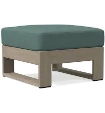 Portside Outdoor Ottoman Cushion Cover
